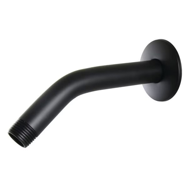8Inch Shower Arm with Flange, Matte Black, Kingston Brass, Mfr#: K208M0